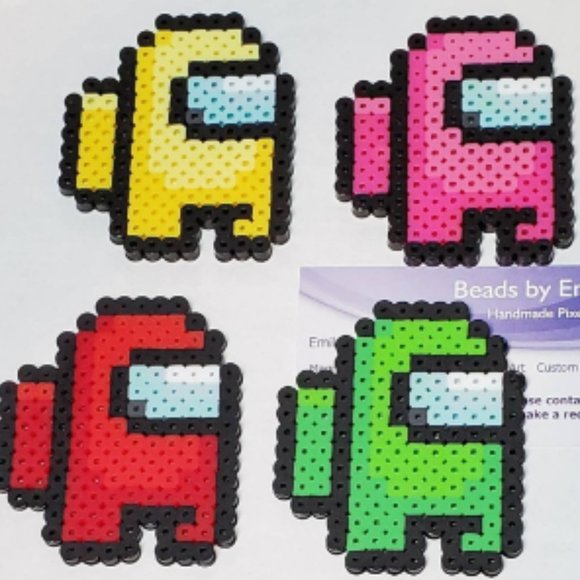 Set of 12 Among Us Magnets- Nerdy Geeky Home Decor - Picture 4 of 11
